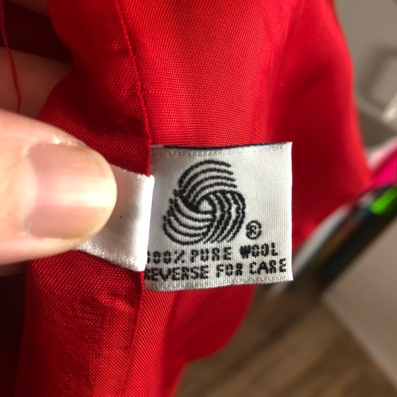 Vintage Herman Kay Winter Time 100% Wool Pea Coat - Picture 11 of 12